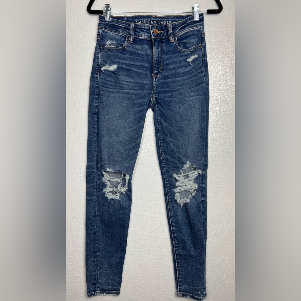 American Eagle next level stretch high rise jegging size 4